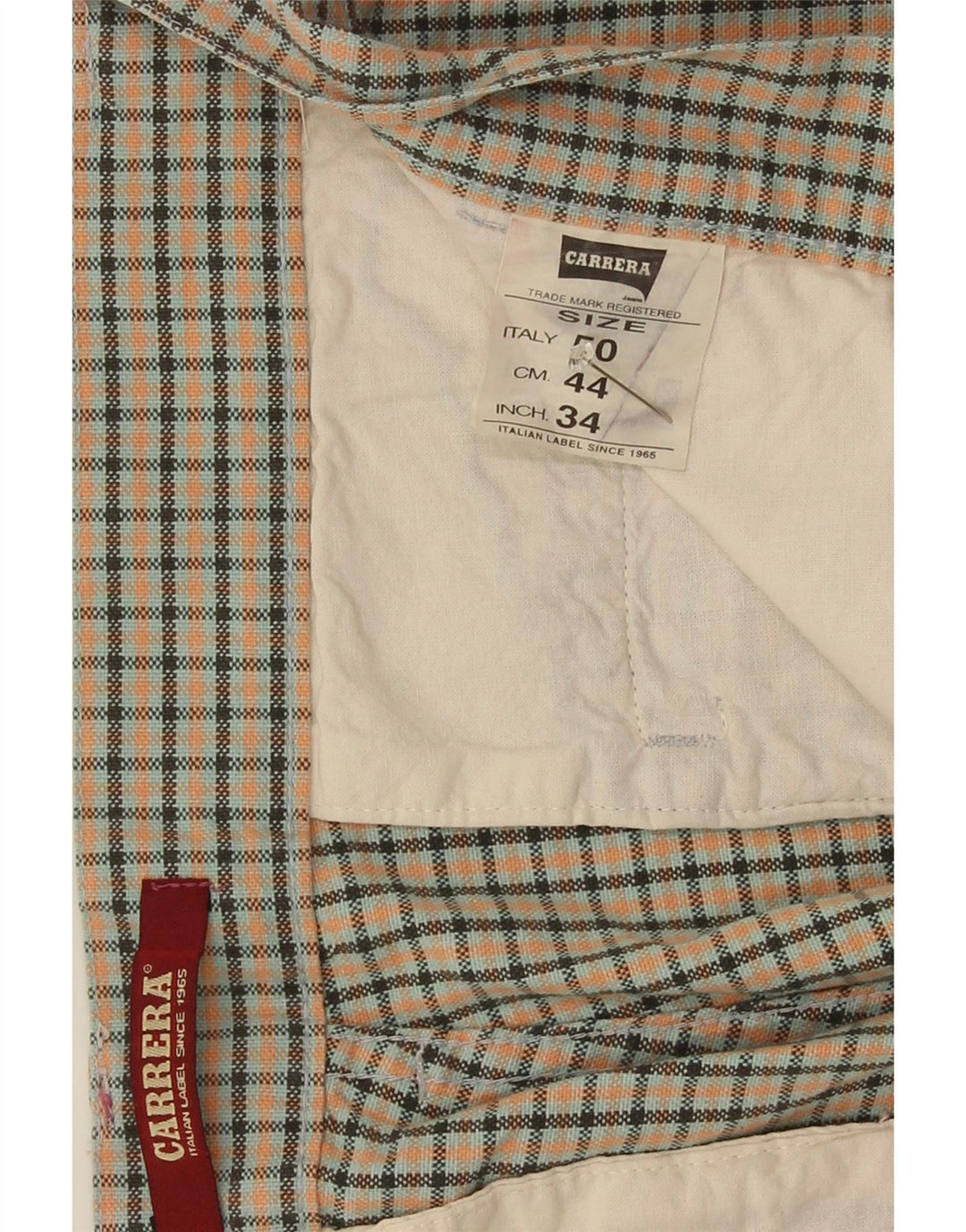 Carrera Ανδρικό σορτς Chino IT 50 μεγάλο W34 πολύχρωμο βαμβακερό