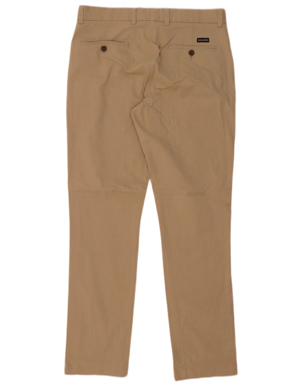 Dockers Mens Slim Chino Παντελόνι W34 L34 Μπεζ βαμβακερό