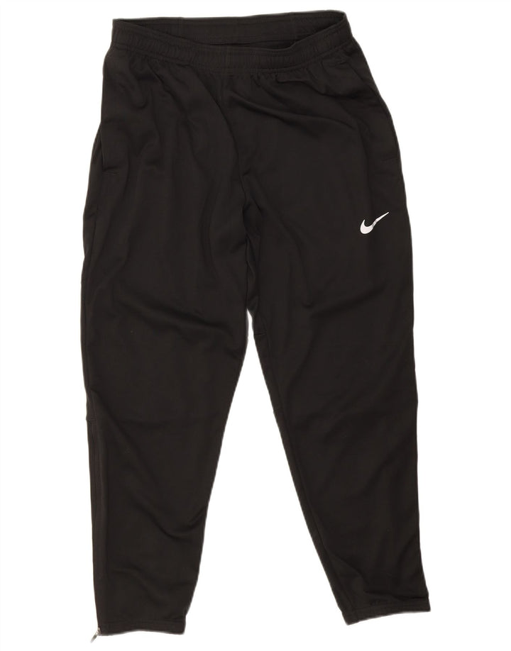 Ανδρικές φόρμες NIKE Therma-Fit Παντελόνια μεσαίου μαύρου πολυεστέρα