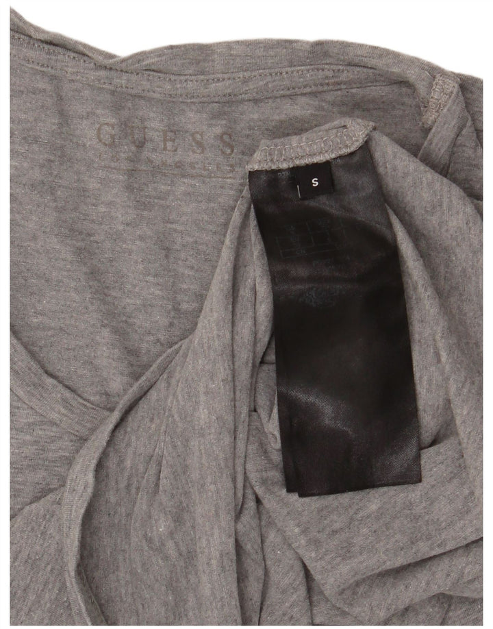 Γυναικείο γραφικό μπλουζάκι Guess Top UK 8 Small Grey