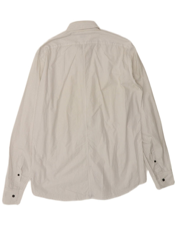 Ανδρικό πουκάμισο Dries Van Noten IT 52 Large White Ripe Βαμβακερό