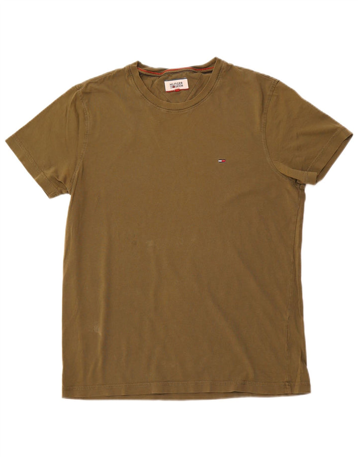 Ανδρικό T-Shirt TOMMY HILFIGER Top Large Khaki