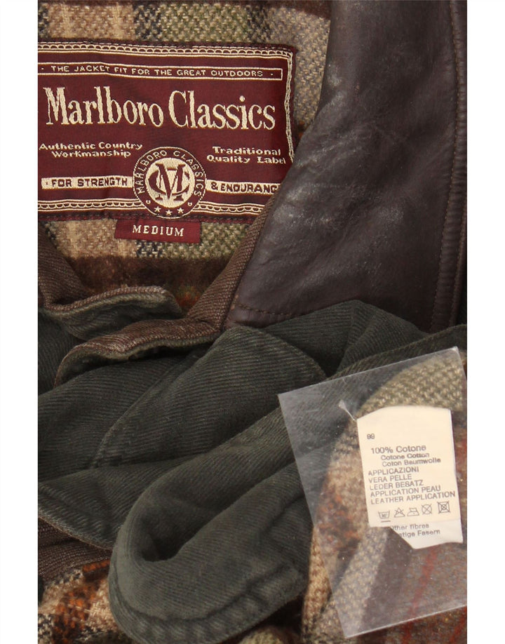 Ανδρικό μπουφάν MARLBORO CLASSICS Utility UK 38 Medium Khaki Colourblock