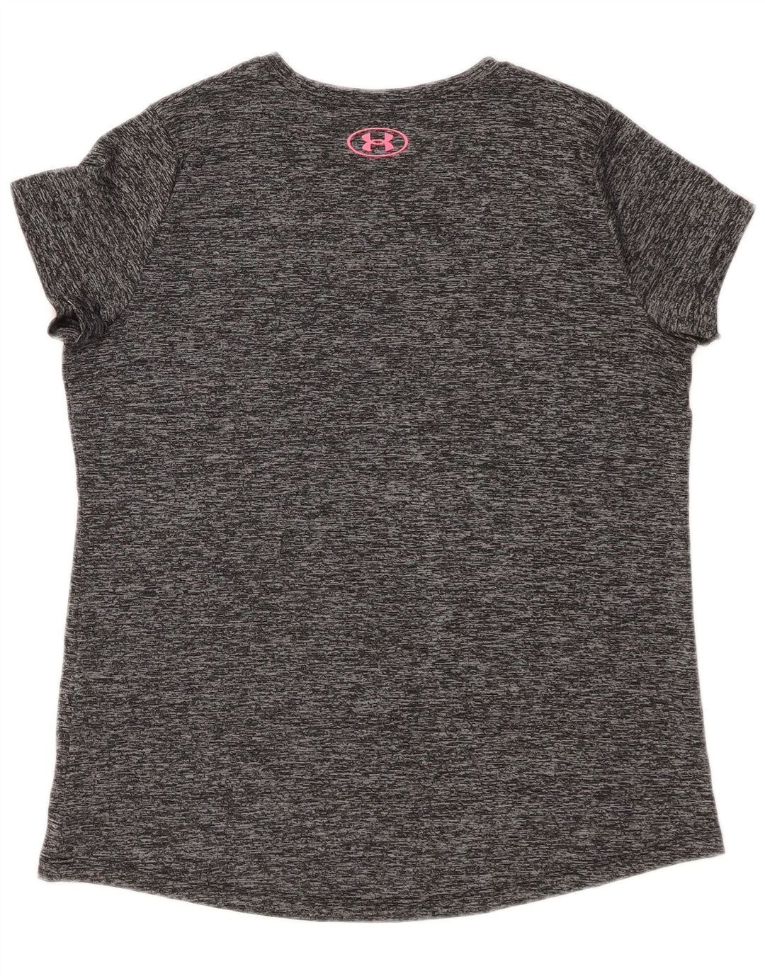Γραφικό μπλουζάκι UNDER Armour Girl Heat Gear Top 13-14 Years XL Grey