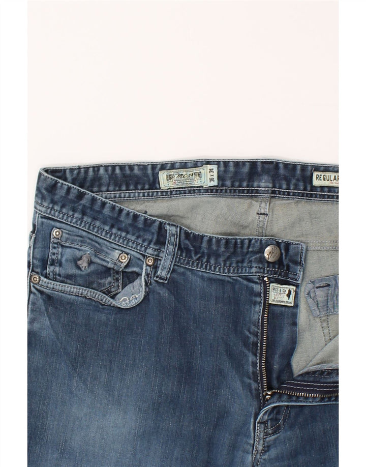 MARLBORO CLASSICS Womens Regular Tapered Jeans  W36 L34 Blue Cotton Vintage Marlboro Classics and Second-Hand Marlboro Classics from Messina Hembry 