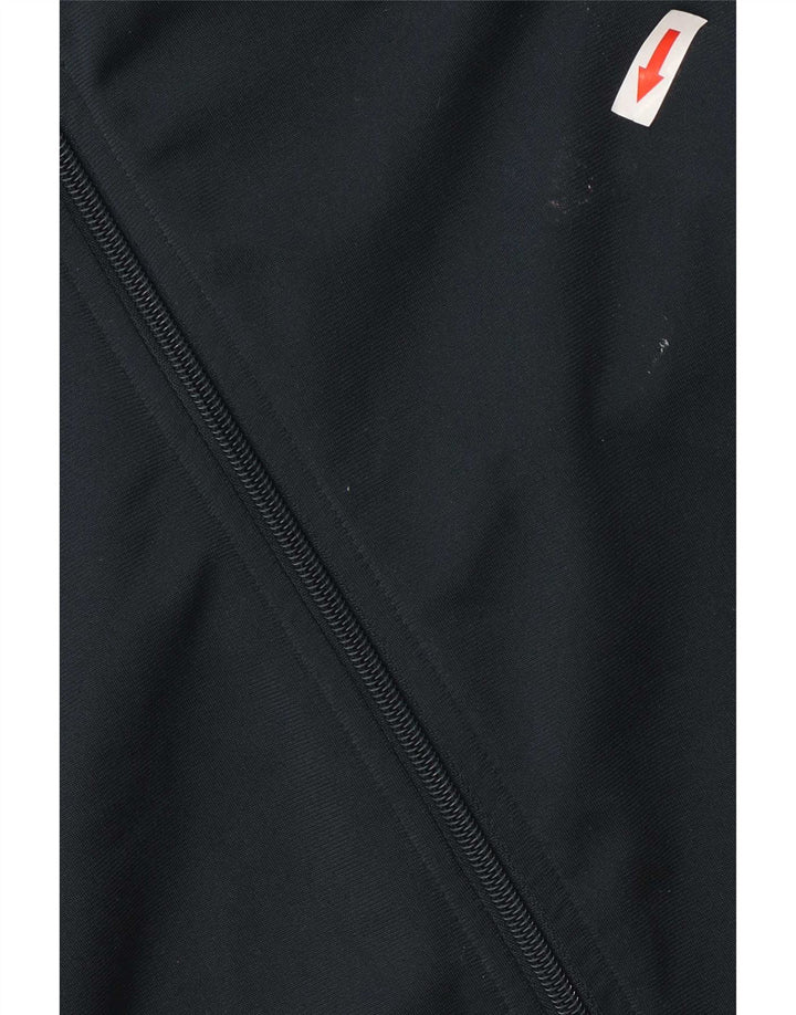 Γυναικεία αθλητική φόρμα Adidas Top Jacket UK 12/14 Medium Navy Blue Polyester