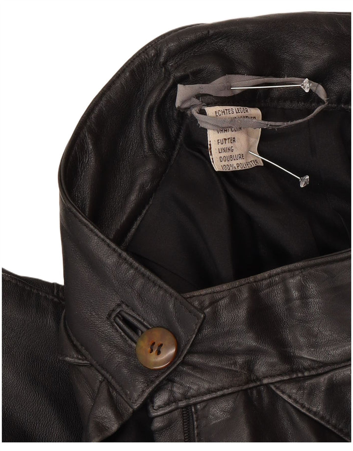 Vintage γυναικείο ψηλόμεσο παντελόνι EU 36 Small W26 L30 Μαύρο