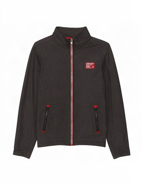 Ανδρικό μπουφάν Windbreaker Superdry UK 36 Small Grey Nylon