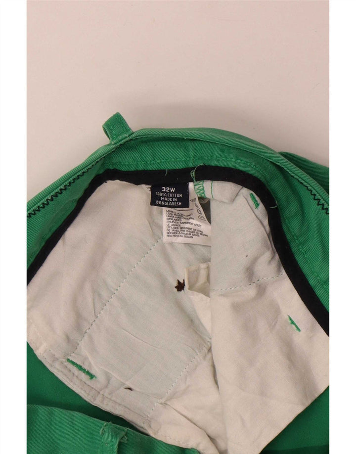 Ανδρικό σορτς Chino Nautica W32 Βαμβακερό μεσαίο πράσινο