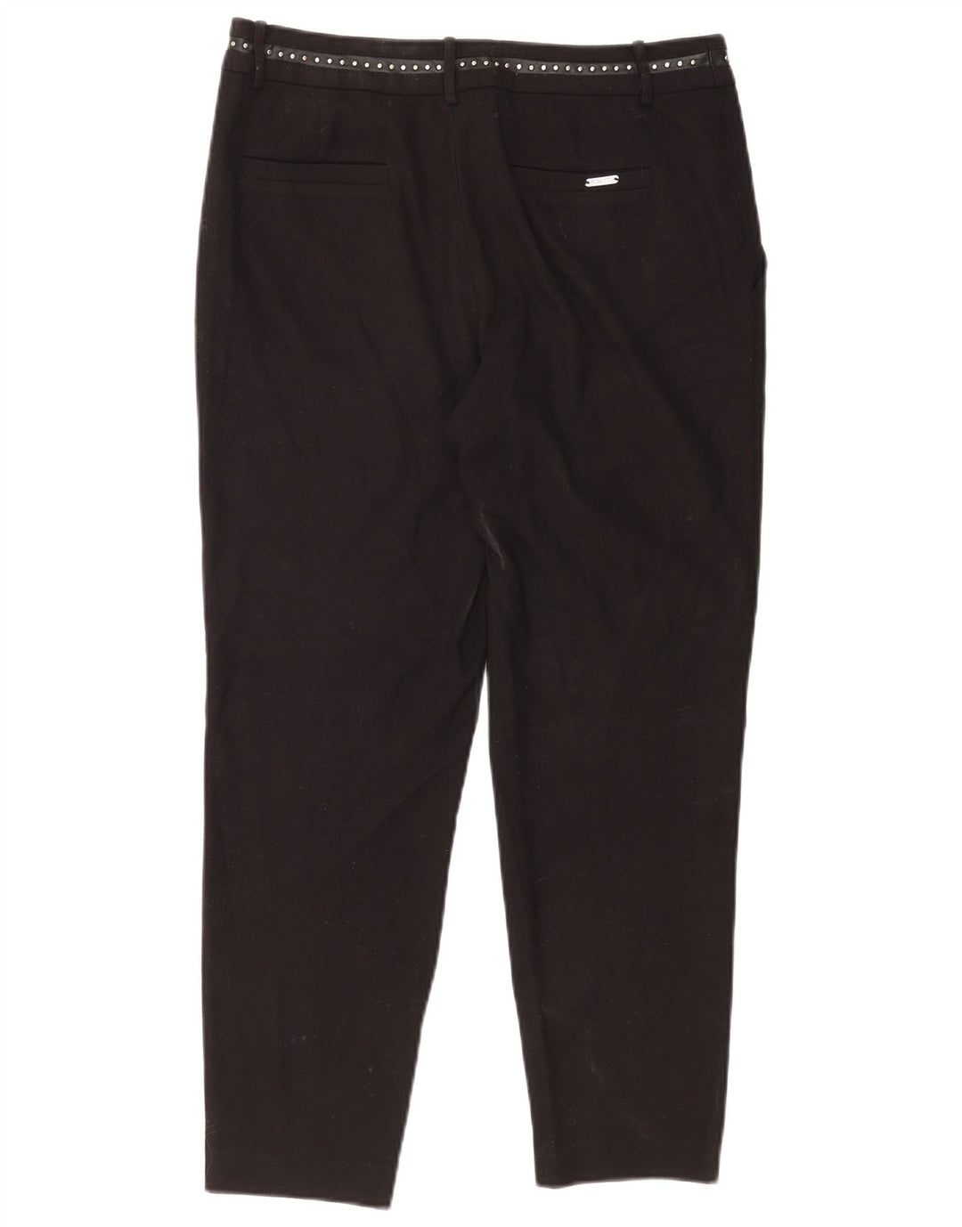 Guess Γυναικείο Slim Chino Παντελόνι UK 16 Large Μαύρο
