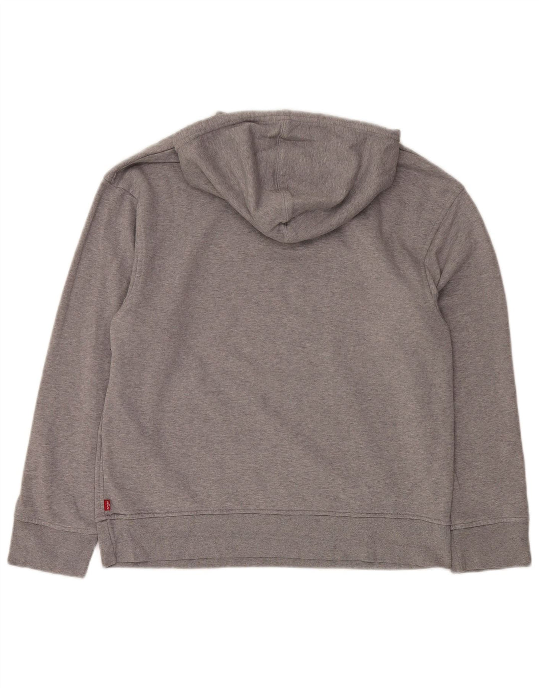Ανδρικά LEVI'S Relaxed Graphic Hoodie Jumper Μεσαίο γκρι βαμβακερό