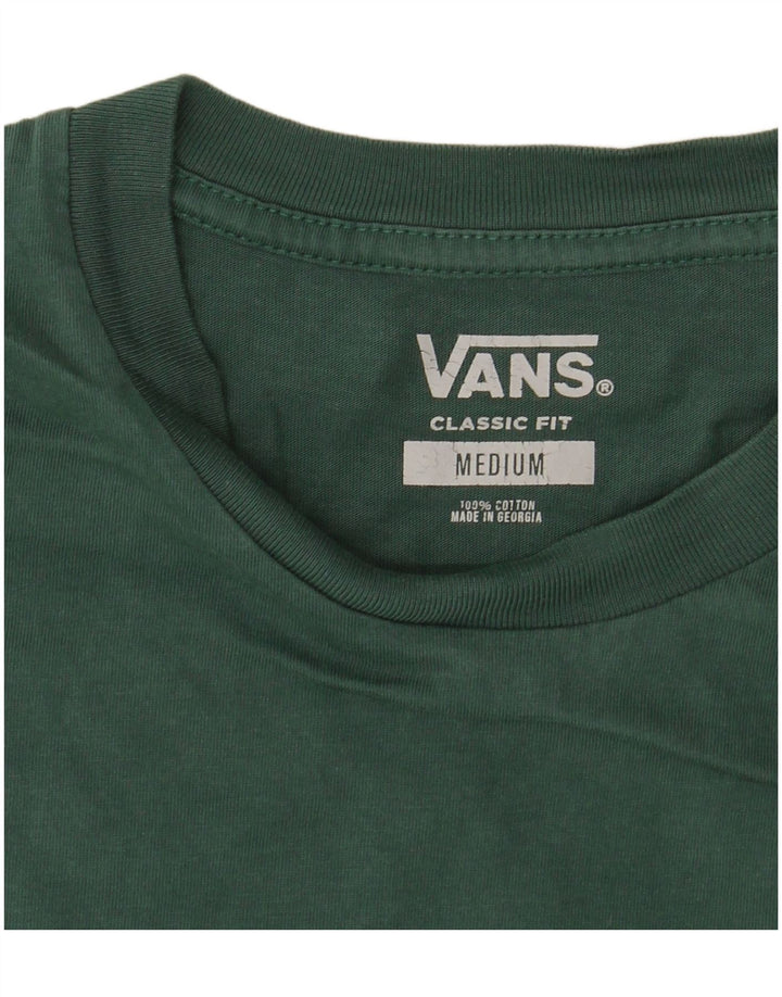 Ανδρικό μπλουζάκι VANS Classic Fit Top Μεσαίο πράσινο βαμβακερό
