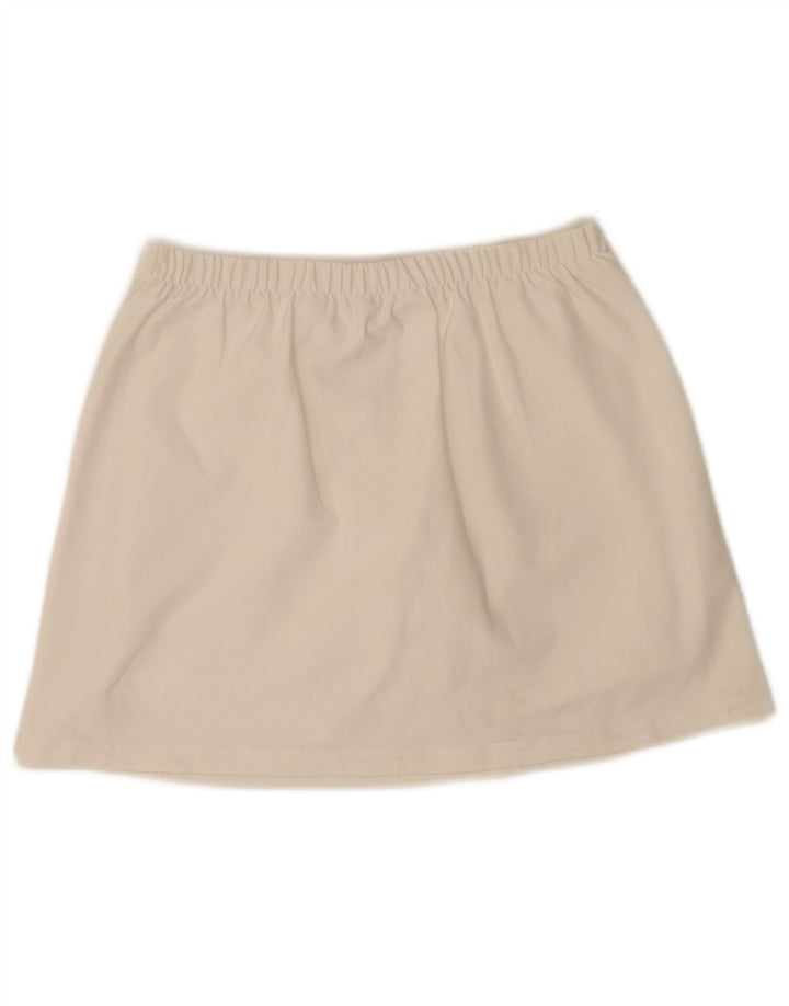Nike Γυναικείο Skort UK 8/10 Small Off White Πολυεστέρας