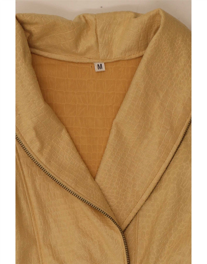 Vintage γυναικείο σακάκι UK 14 Medium Beige Animal print