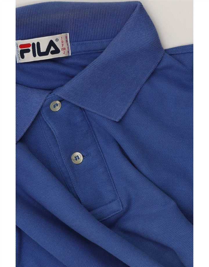 Fila Ανδρικό Πόλο Μπλουζάκι IT 50 Medium Blue