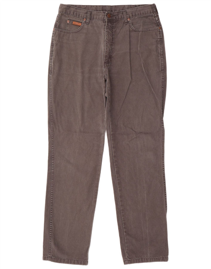 Wrangler Ανδρικό Ohio Straight Jeans W34 L32 Γκρι βαμβακερό