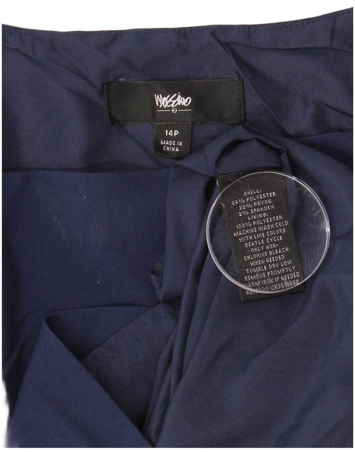 Mossimo Γυναικείο φόρεμα Petite Shift US 14 XL Navy Blue Polyester