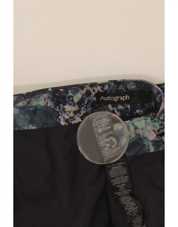 Marks & Spencer Γυναικεία Pencil Φούστα UK 12 Medium W30 Πολύχρωμη