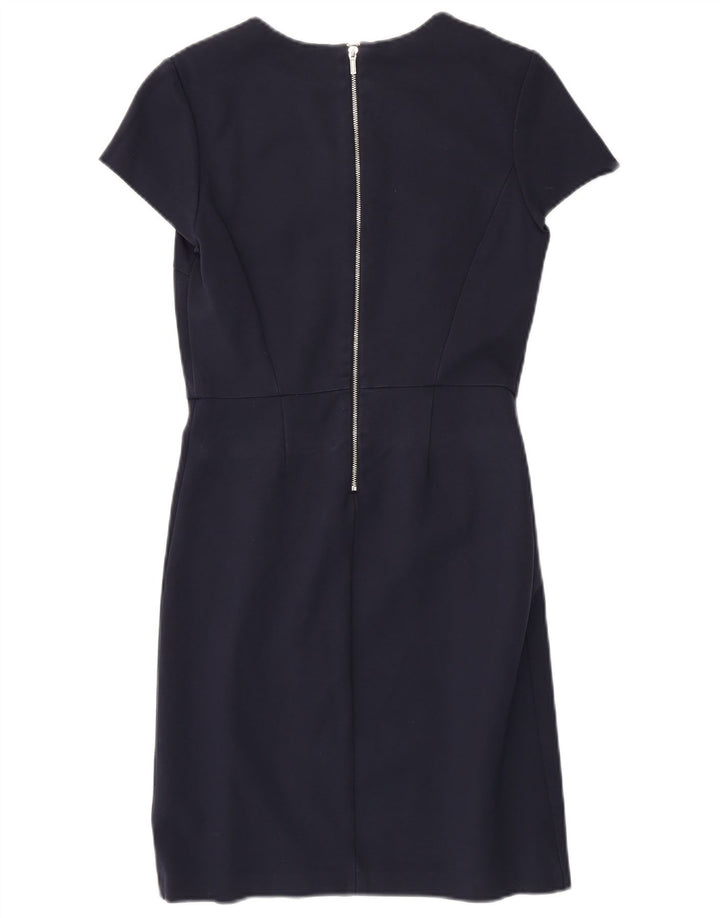 Γυναικείο φόρεμα με θήκη Tommy Hilfiger US 4 Small Navy Blue Viscose