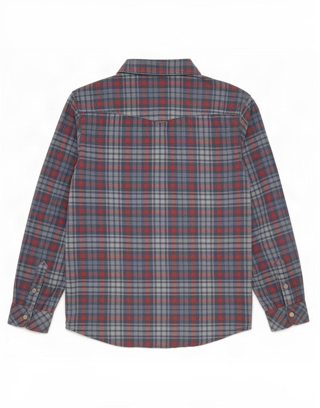 Πουκάμισο Lee Boys Regular Fit 7-8 Years Blue Check Cotton