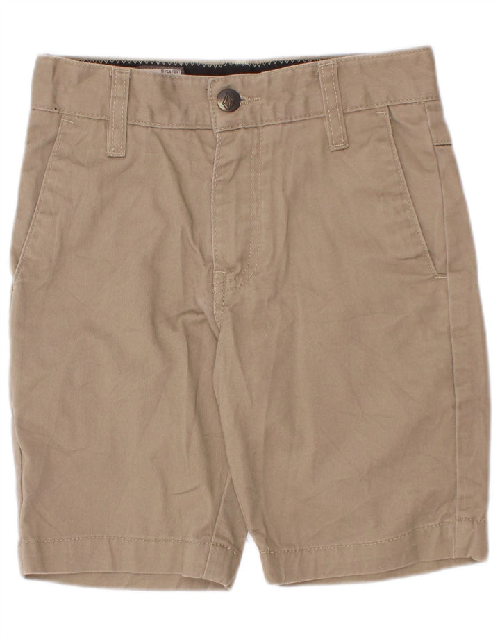 Volcom Boys Chino Σορτς 7-8 ετών W22 Μπεζ βαμβακερό