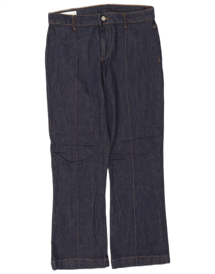 Zara Γυναικείο Τζιν μποτάκι EU 40 Medium W30 L27 Navy Blue Cotton
