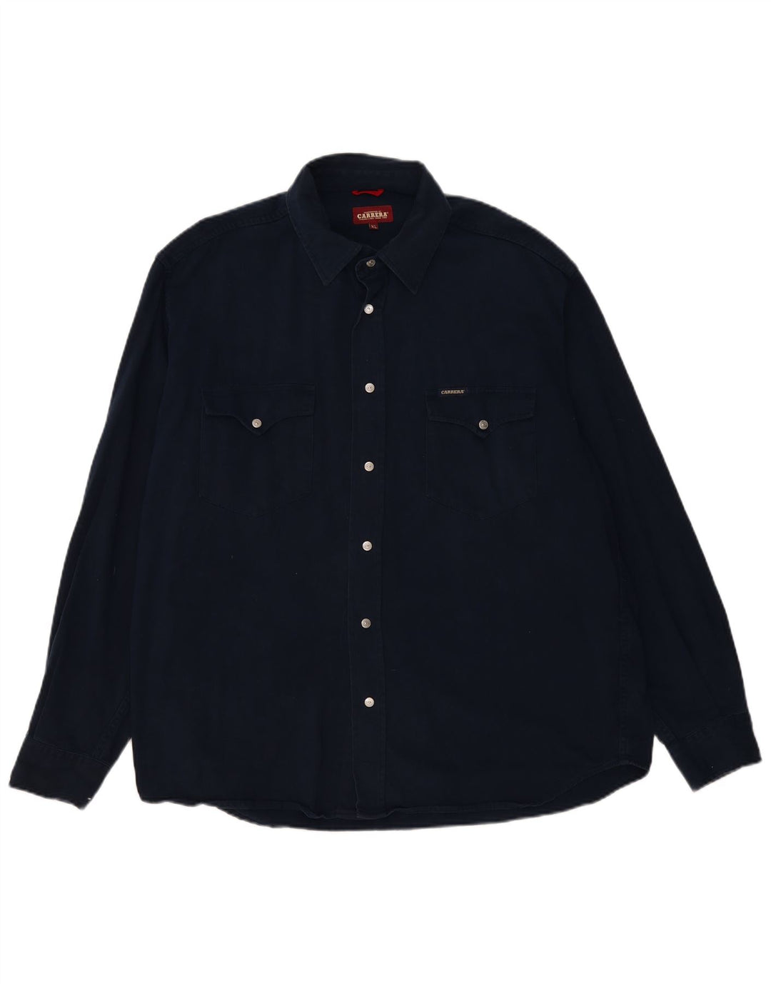 Ανδρικό πουκάμισο CARRERA XL Navy Blue Cotton