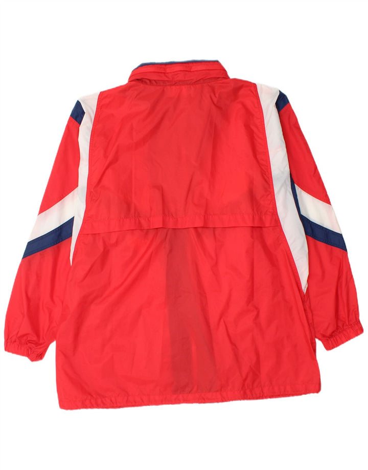 Ανδρικό μπουφάν βροχής ALEX UK 42 XL Red Colourblock Polyamide