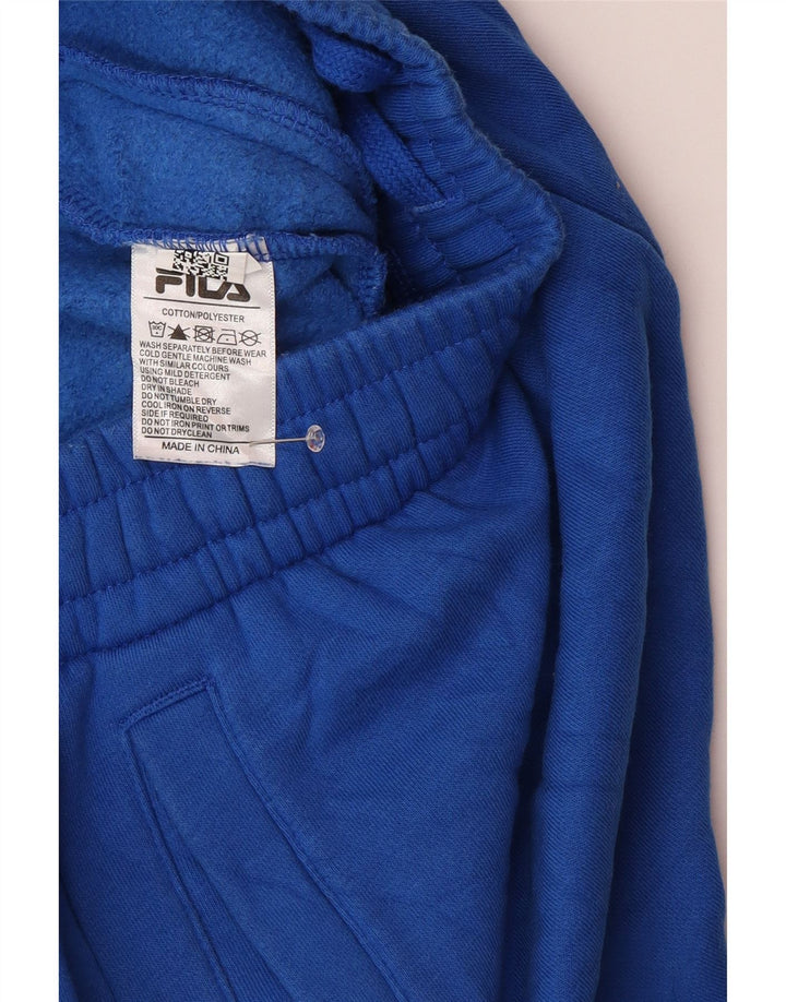 Ανδρική φόρμα Fila Παντελόνι Joggers Μικρό Μπλε Βαμβακερό