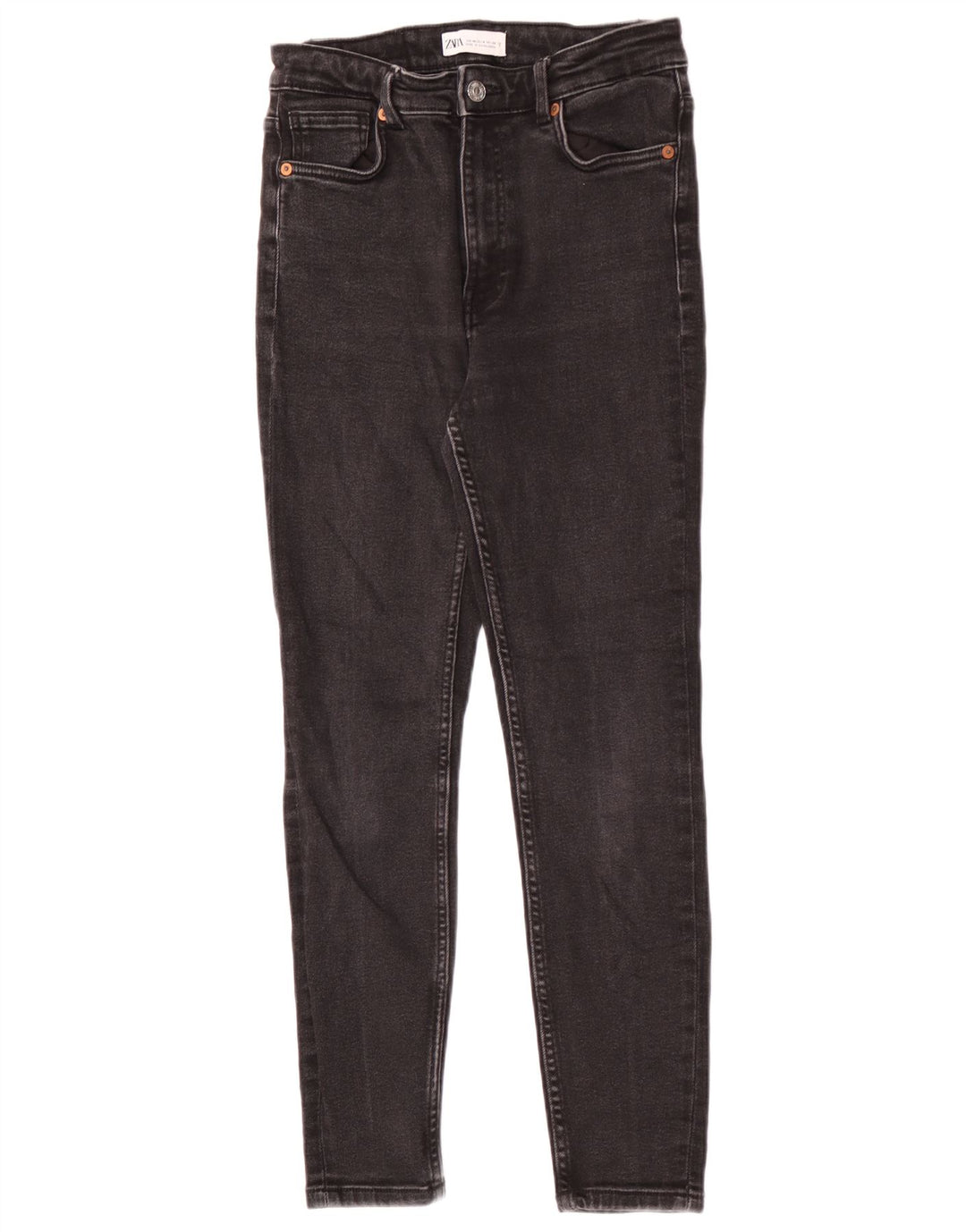 Zara Γυναικείο Skinny Jeans EU 40 Medium W30 L27 Μαύρο
