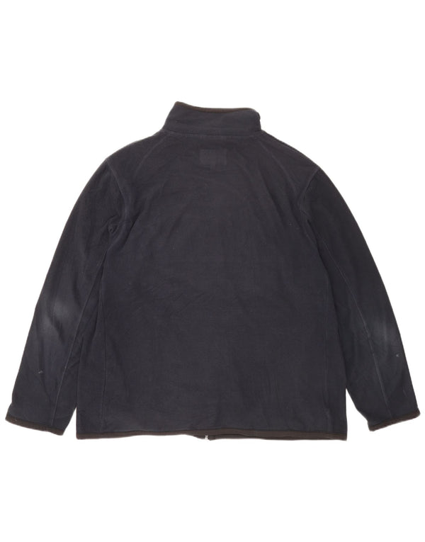 Marks & Spencer Ανδρικό Fleece Jacket UK 42 XL Navy Blue Polyester