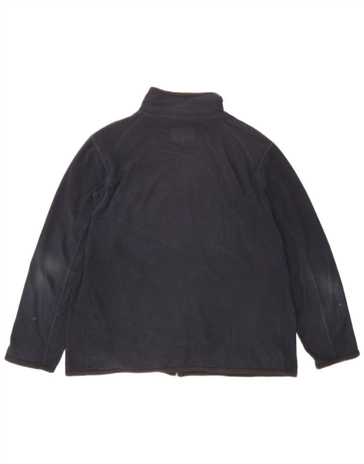 Marks & Spencer Ανδρικό Fleece Jacket UK 42 XL Navy Blue Polyester