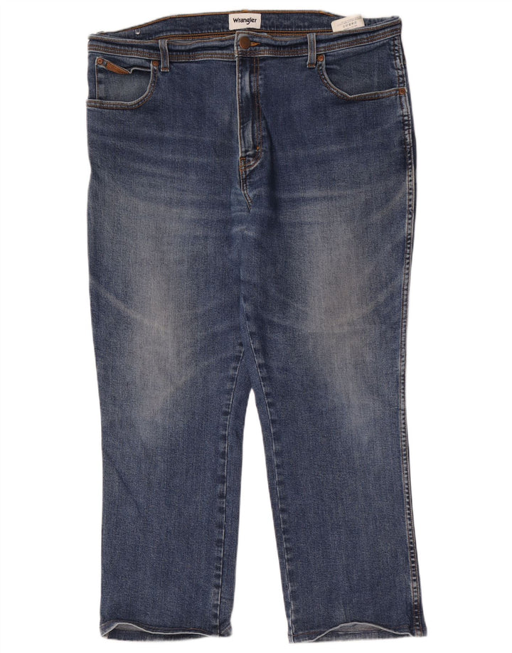 Wrangler Ανδρικό Texas Straight Jeans W40 L27 Μπλε βαμβακερό