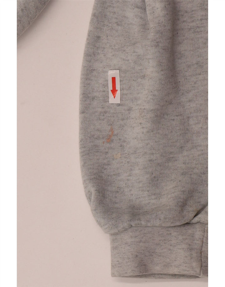 Ανδρικό φούτερ με φερμουάρ με φερμουάρ Asics μεγάλο γκρι