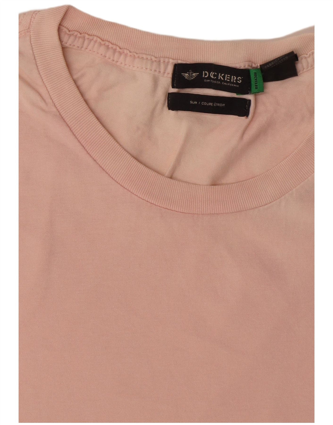 Ανδρικό T-Shirt Dockers Top μεγάλο ροζ βαμβακερό