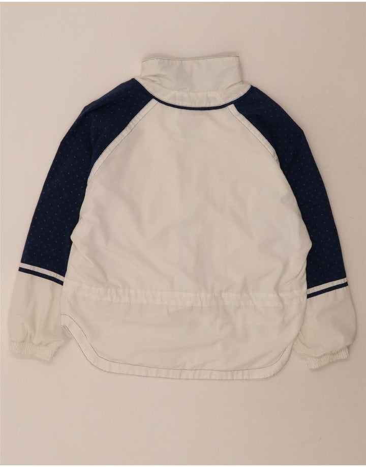LOTTO Mens Tracksuit Top Jacket Medium White Colourblock Polyester Vintage Lotto and Second-Hand Lotto from Messina Hembry 