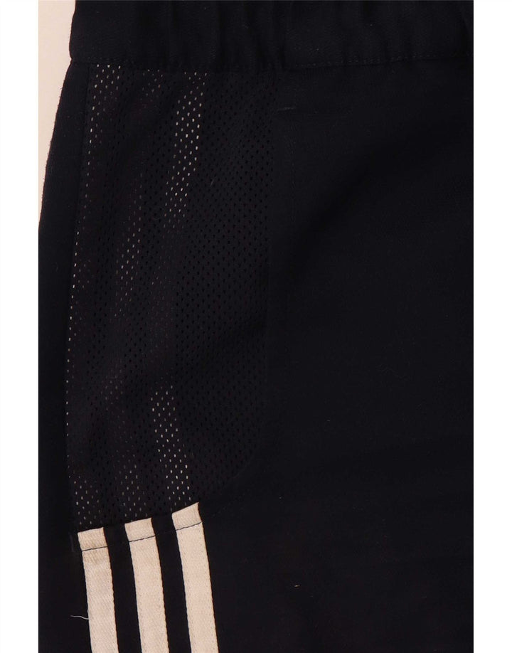 Ανδρικό γραφικό αθλητικό σορτς Adidas μεγάλο μπλε ναυτικό πολυεστέρα