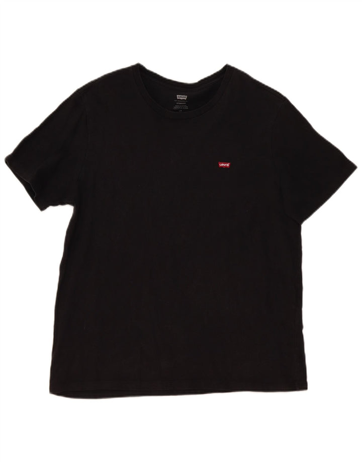 Ανδρικό T-Shirt Levi's Standard Top Large Μαύρο Βαμβακερό