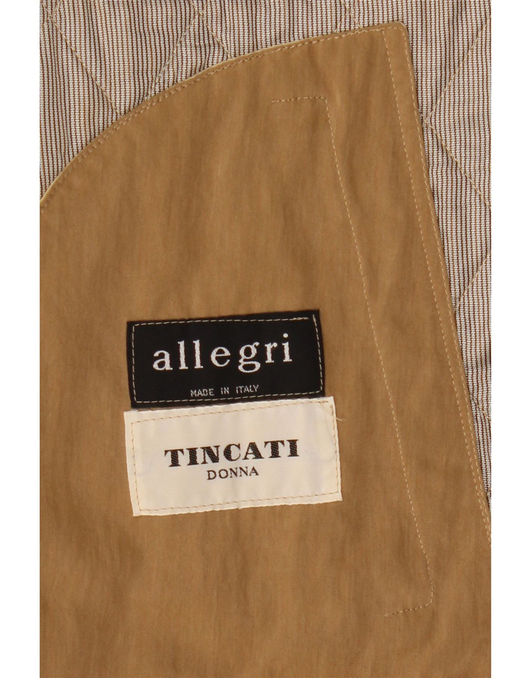 Allegri Γυναικείο Καπιτονέ Gilet UK 14 Medium Beige
