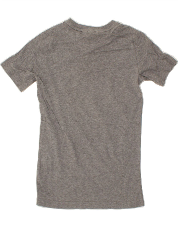 ADIDAS Boys Graphic Top 3/4 Sleeve 9-10 Years Grey Cotton Vintage Adidas and Second-Hand Adidas from Messina Hembry 