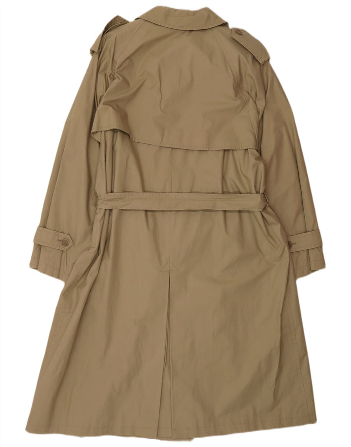 Ombraluce Γυναικεία Oversized Καμπαρντίνα UK 14 Medium Beige Cotton