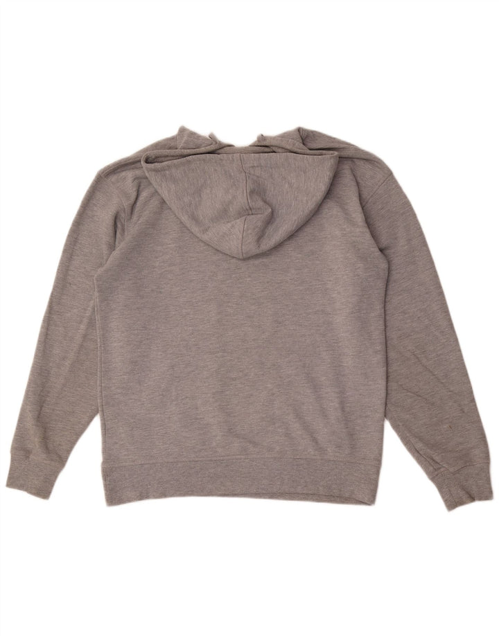 Zara Ανδρικό Hoodie Jumper Medium Grey Polyester
