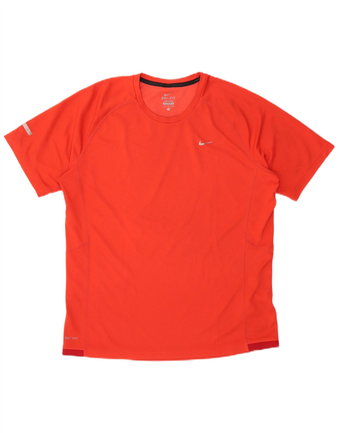 Ανδρικό T-Shirt NIKE Dri Fit Top μεγάλο κόκκινο πολυεστέρα
