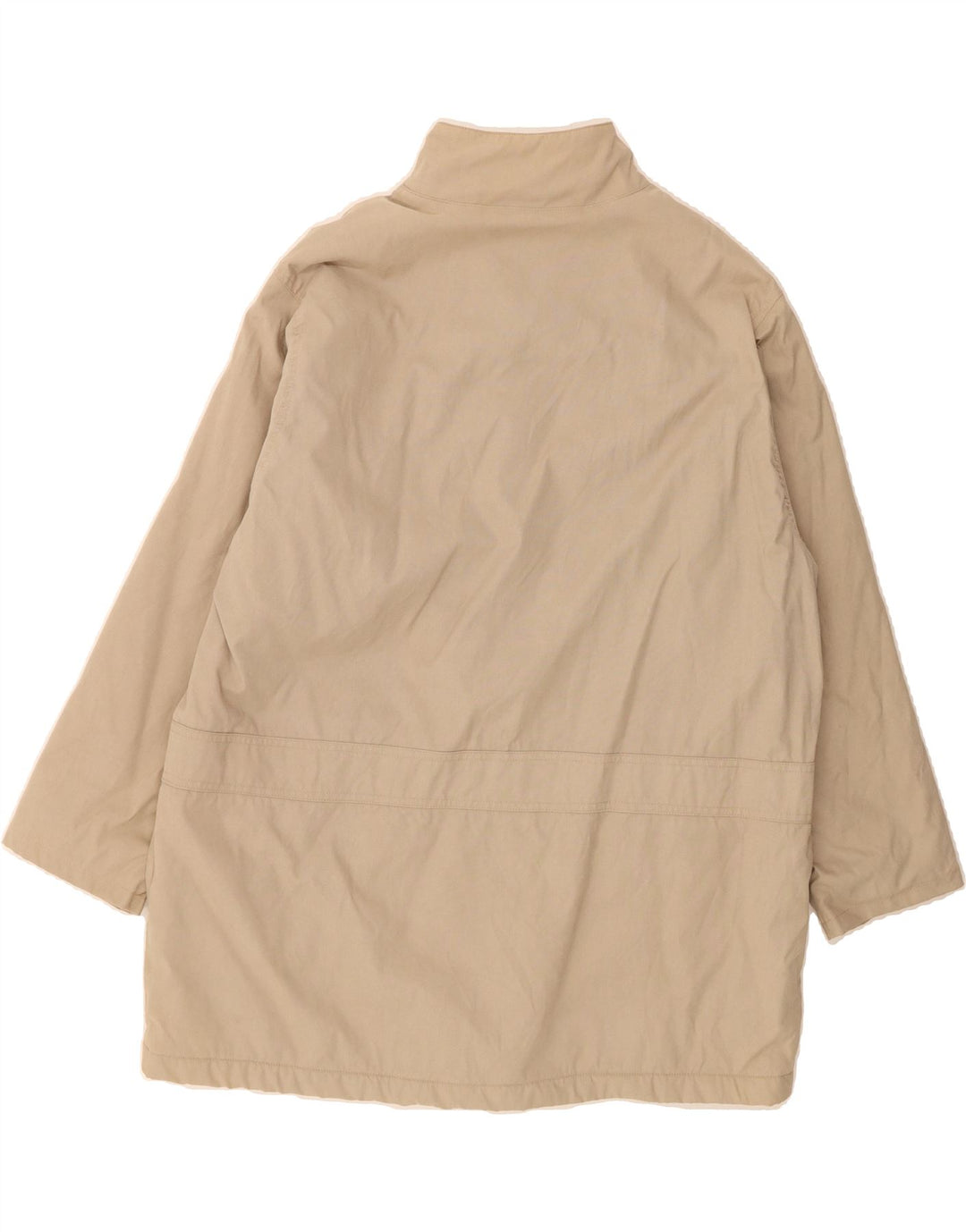 TIMBERLAND Mens Overcoat UK 40 Large Beige Nylon Vintage Timberland and Second-Hand Timberland from Messina Hembry 