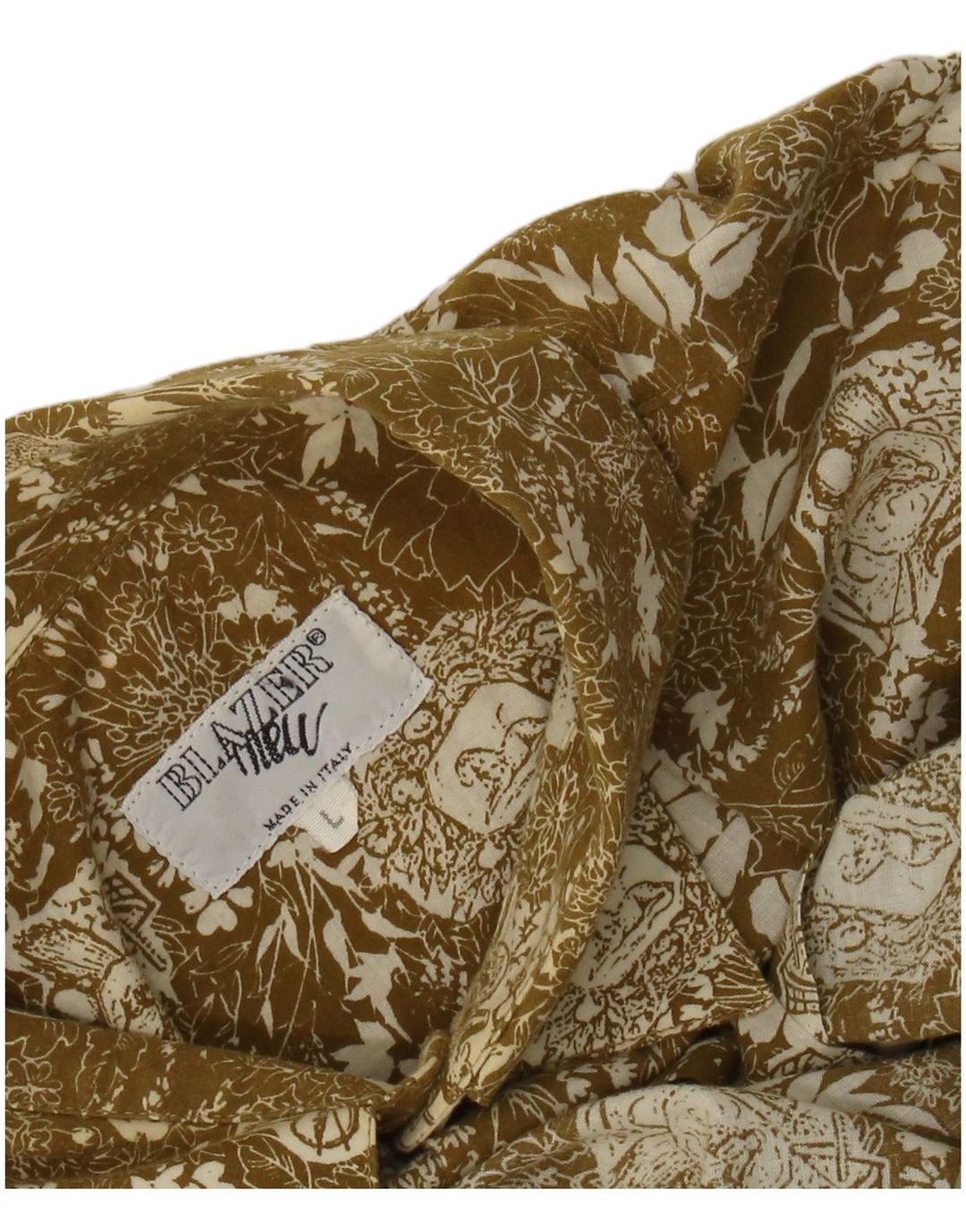 Vintage Ανδρικό Πουκάμισο Μεγάλο Πράσινο Floral