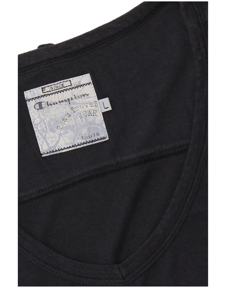 Γυναικείο γιλέκο CHAMPION UK 14 Large Navy Blue