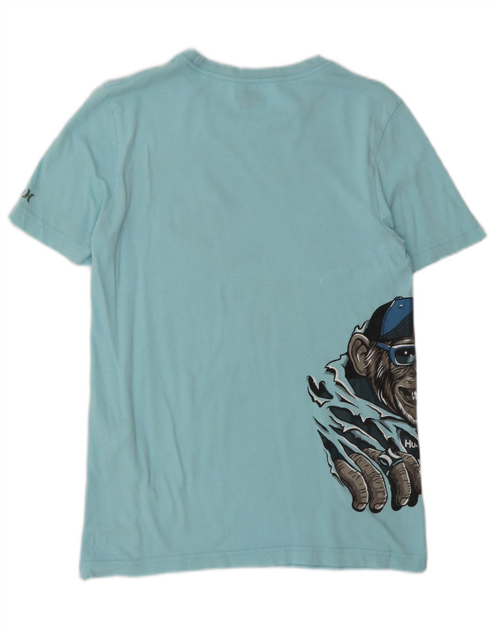 Μπλουζάκι Hurley Boys Graphic T-Shirt 12-13 ετών μεγάλο μπλε βαμβακερό