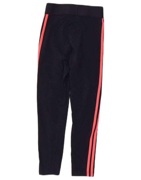 Γυναικείο κολάν Adidas UK 4/6 XS Navy Blue Cotton