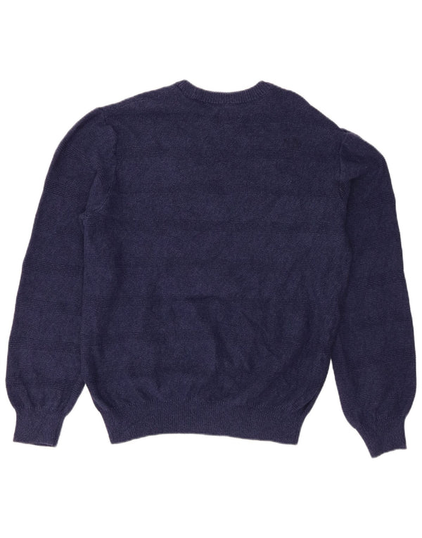 Ανδρικό πουλόβερ Chaps Boat Neck Jumper Medium Navy Blue ριγέ