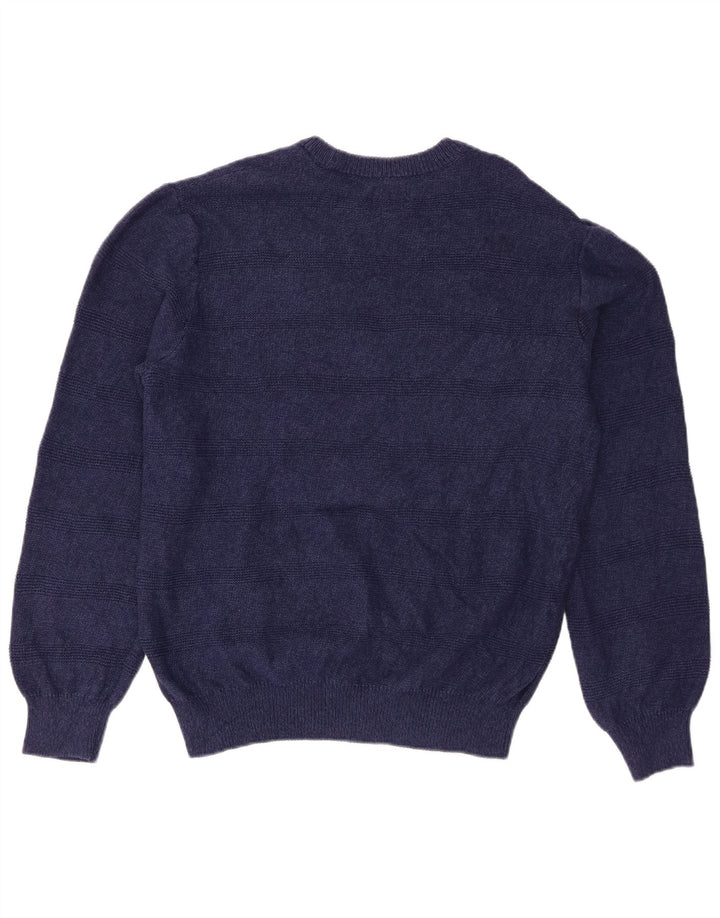 Ανδρικό πουλόβερ Chaps Boat Neck Jumper Medium Navy Blue ριγέ